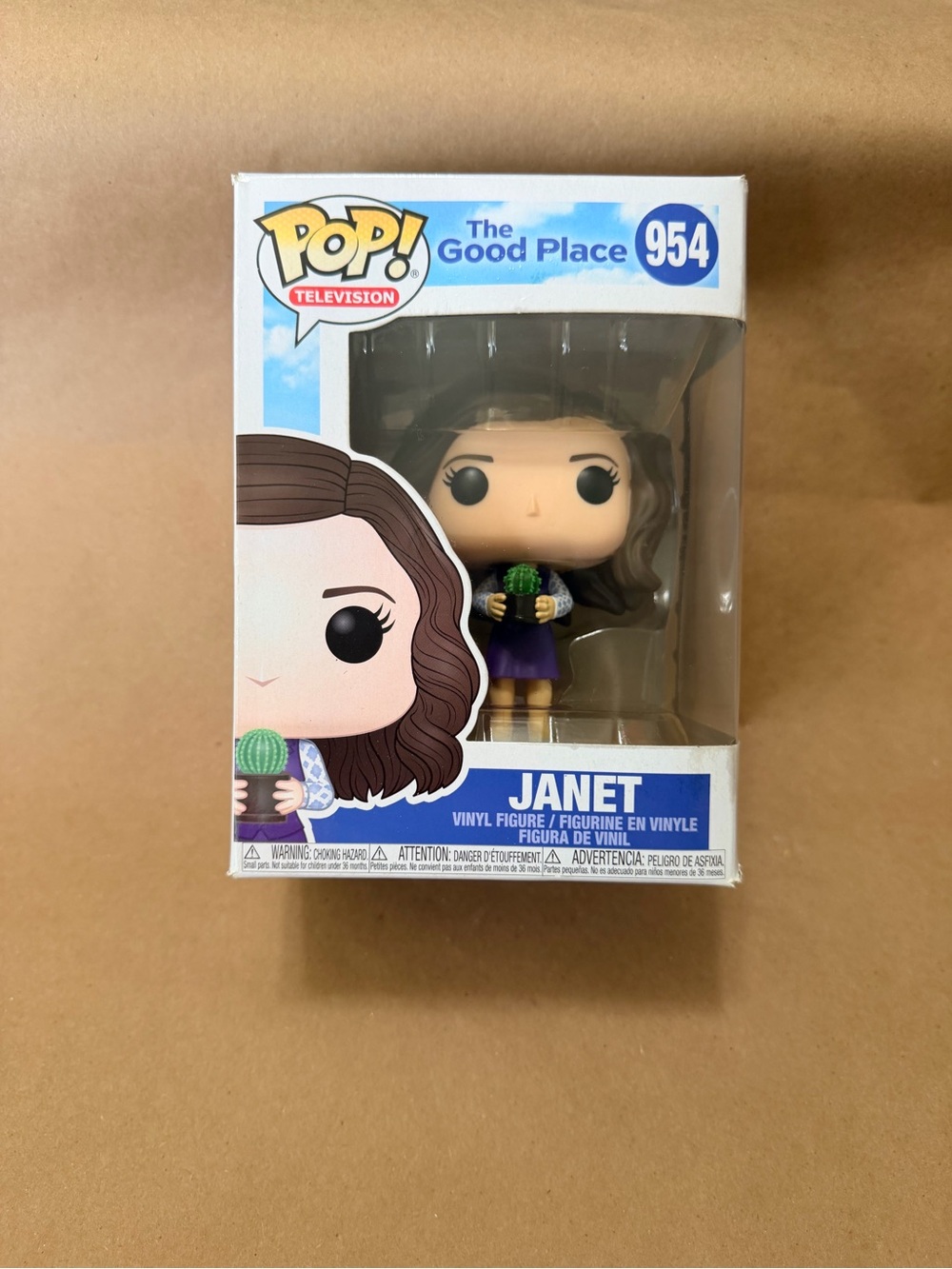 Funko Pop! Television The Good Place Janet #954 - Purple Dress